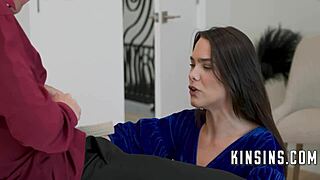 Step bro joins horny wife for new year creampie fantasy fuck