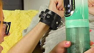 Step Mom Spots Your Jerking Hand And Squeezes Out Every Drop Of Your Thick Cum.