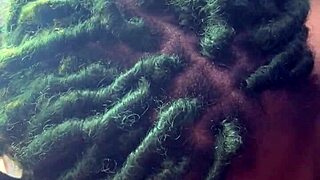 big daddy chevy impala deepthroats then rides that ebony cock hard