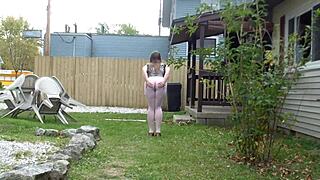 did she come home soaked from fucking around??