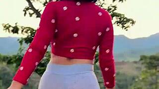 Outdoor Photo Session Ends with Nude House Fun