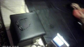 Behind Scenes Glasses Half-Asian Big Boob Babe Powerfucked Loud