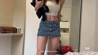 Curvy big ass milf trapped stuck in washing machine