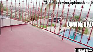 dude rams cock deep in brittney kade's tight shemale ass for rough banging?