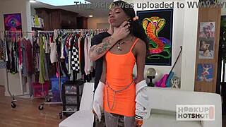 innocent mocha chanel skye gapes wide from bryan gozzling's rough anal