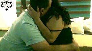 Wife Fiercely Cuckolds Husband with His Buddy's Massive Cock in Bedroom