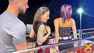 Irogenia and Cataleya French MILF Blondes Share Threesome Slutty Lingerie Sex