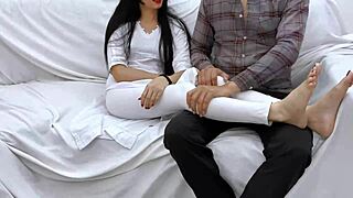 Mother-in-Law Romantic Hardcore Shaved Pussy Lick Monster Cock Orgasm Fuck!