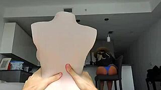 Stepmom Watches Me Fuck Horny Sex Doll Big Tits Milf Patience Tested