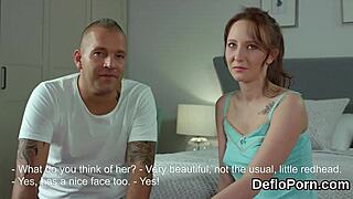 😍 cute virgin spreads her dripping pussy wide for first-time erotic defloration