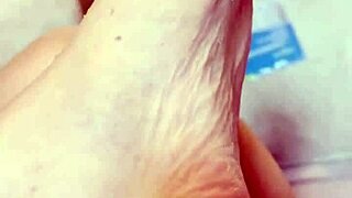 bound babe endures blowbang bondage with foot licking and cum swapping frenzy