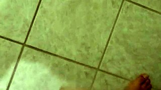 chubby virgin strokes his tiny hairy cock till cumshot in solo jerk session