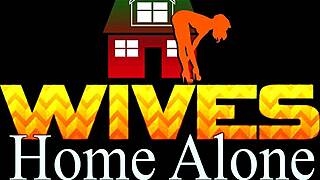 that curly milf housewife spreads wide for her favorite dildo deep inside