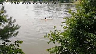 milf brunette's wild vacation sex vlog moments unfold