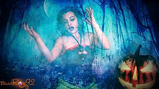 Hey trick-or-treater, your ghostly ghoulfriend wants you jerking that cock to her dirty halloween roleplay instructions.