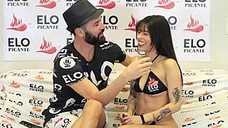 Petite Colombian Mells Blanco Takes Bon Bon Bum Casting Challenge