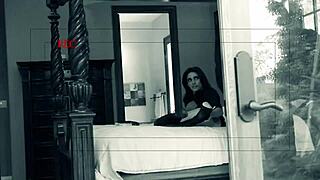 Brunette mommy craves wild bed fucking with big cock 😈🔥🍆💦🛏️