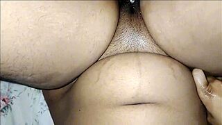 suggestive indian bhabhi rides my cock while learning bike rough and natural tits bouncing