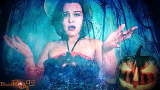 Hey trick-or-treater, your ghostly ghoulfriend wants you jerking that cock to her dirty halloween roleplay instructions.