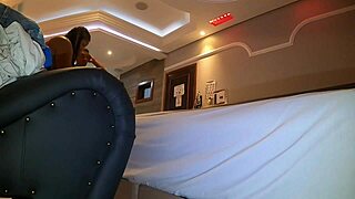 Fucking Boss's Fat Wife While He Watches