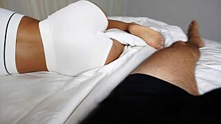 Stepsister Relaxing? Now Her Cute Face Drips with Thick Cumshot Load! 💦😈