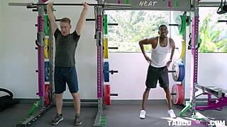 Cory Chase Cheats Hard for Big Black Cock Gym Doggystyle Cowgirl Missionary Cumshot Blast