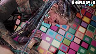 first time goth newbies scream squirting on monster cock anal ride!!