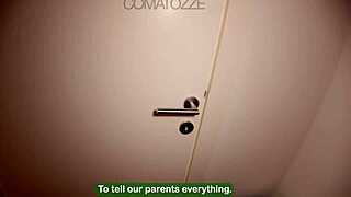 Stepsister Sneaks Party Fuck Creampie on Big Cock Bed