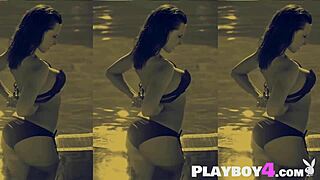 Stunning Milf Model Exposes Perfect Round Ass Naked