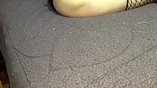 I love slamming my tight latina ass so hard it drives me wild during this horny homemade anal fuck