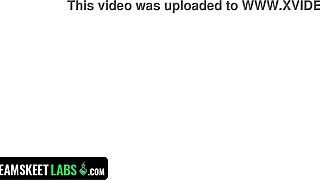 i'm at speed dating but it's porn parody riding monster cock!!