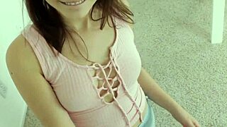 TEEN Slut Bends for POV DOGGYSTYLE Ending in Hot FACIAL Cumshot!