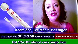 adam and eve magic wand delivers best toy massage orgasms