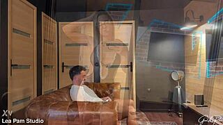 Gael the maid uncovers playful secrets in heels and lingerie