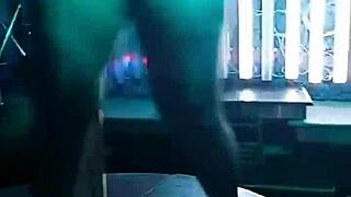 kenyan stripper teases with curves on live stream