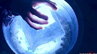 yo this whornyfilms cop's getting dominated in a wild latex threesome at the office