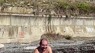 four foresters meet lonely widow. they pound her ass with cocks deep in woods 🌲🍆💦