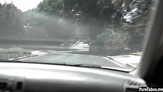 Old guy pops nervous tiny blonde teen's virgin cherry with big cock