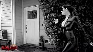 cat burglar milf ties you up and sucks cock pov