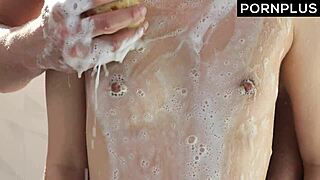 hey london lee, how'd you squeeze all that cum from his big cock in the shower?