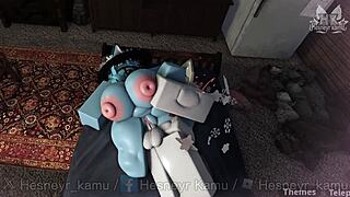 Roblox furry kemono sneaks deep into amiga sno mx rln's tempting ass during playful session