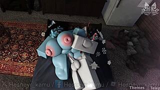 Roblox furry kemono sneaks deep into amiga sno mx rln's tempting ass during playful session