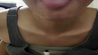 Ashira's bedroom video call turns intimate with handjob play on her pretty mature pussy during menstrual heat