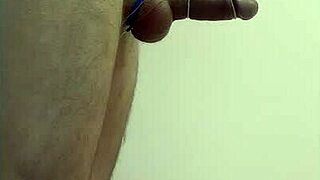 Amazing Young Exotic Dancer Orgasms Hard in Cage with Toys