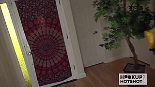 gorgeous petite ebony chanel skye screams as her ass gets destroyed