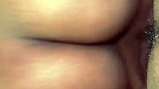 Phat ass latina bounces wildly on massive bbc reverse cowgirl style