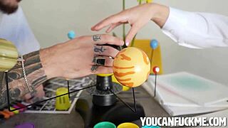 Study session turns hardcore freeuse hookup with petite big ass teen blowjob pov