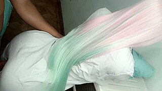 curvy miami doctor cosplay patient fucks fat ass in hospital roleplay