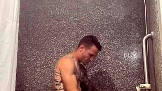 Barbie Kneels Submissive Under Big Cock Shower Blast!