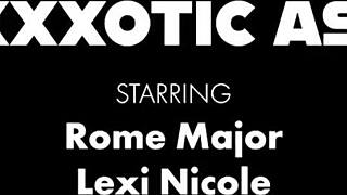 Big Titted Lexi Nicole's Butt Gets Fucked Hard and Jizzed by Rome Major's Monster Cock!